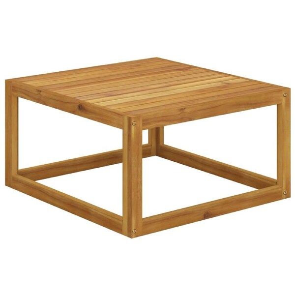 Coffee Table 68x68x29 cm Solid Acacia Wood vidaXL