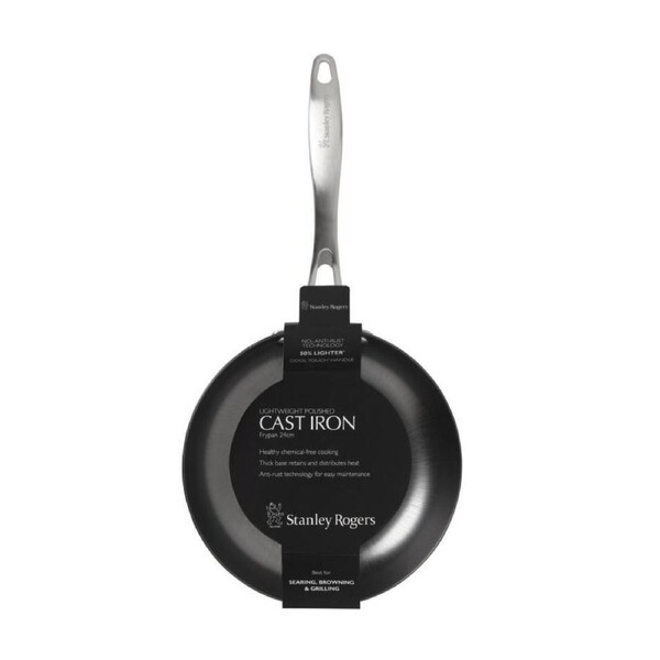 Stanley Rogers Lightweight Cast Iron Frypan 24cm