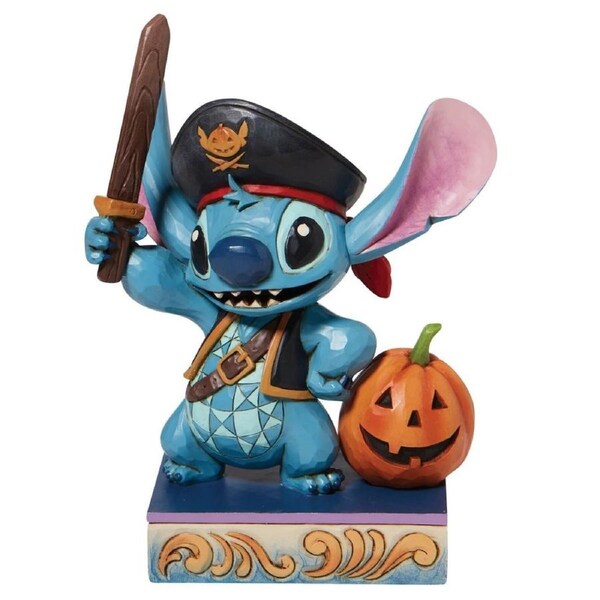 Disney Traditions by Jim Shore - Pirate Stitch Halloween - Lilo & Stitch Figurine 15.6cm