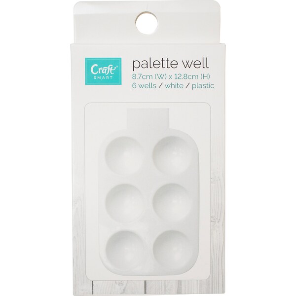 Craftsmart 6 Well Palette each