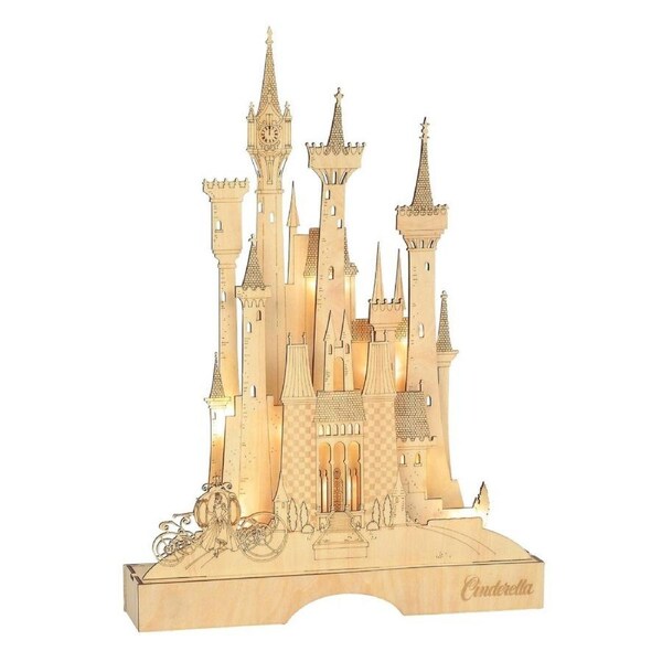 Department 56 Disney - Princess Illuminated Castle - Cinderella 39cm