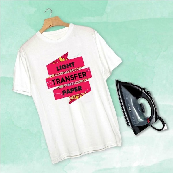 PAPER LIGHT - JET-PRO SofStretch Iron-On Inkjet Transfer Paper A4 sheets Lightwear 25 Sheets