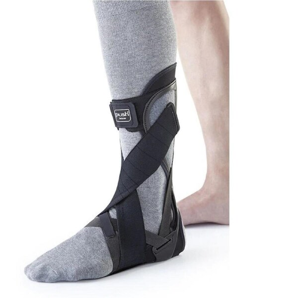 PUSH Ortho Ankle Foot Orthosis AFO - Drop Foot Brace For Walking Climbing Stairs Left - Size 2