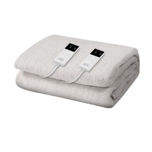 Giselle Electric Blanket Heated Fleecy Underlay All Size Double