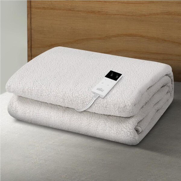 Giselle Electric Blanket Heated Fleecy Underlay All Size Single