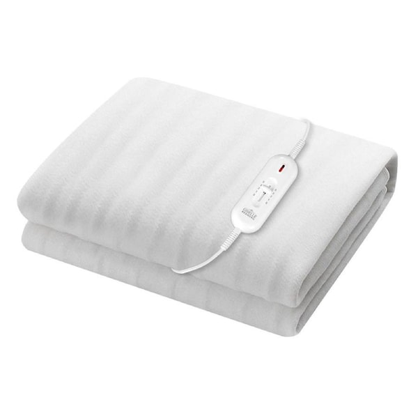 Giselle Electric Blanket Queen Heated Fitted Washable Pad Winter Warm Single/K/D Single