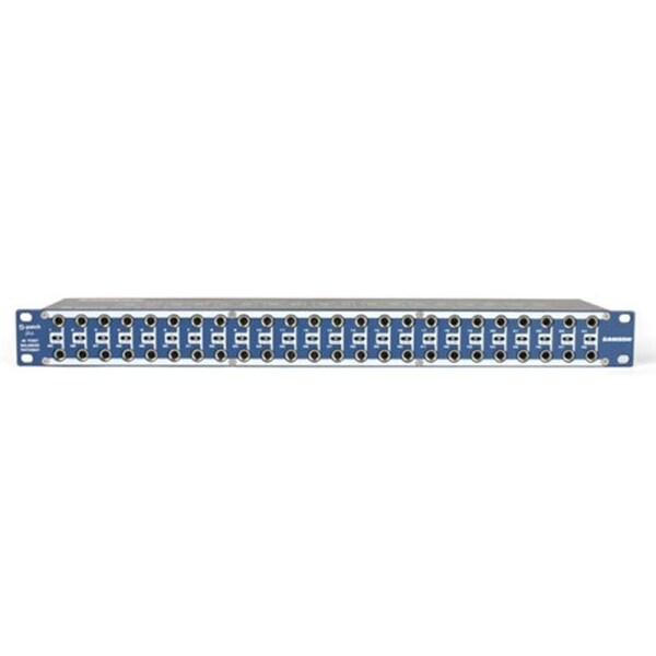 Samson Audio S PatchPlus 48 Channel Point Patch Bay 3-Way Front Panel Switches
