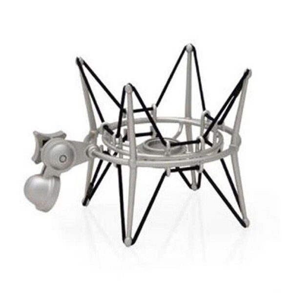 Samson SP04 Spider Shock Mount Stand/Holder for Condenser Mic/Microphone Silver