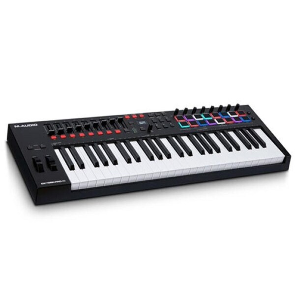 M-Audio Oxygen Pro 49 USB 80cm Keyboard Controller Semi-Weighted 49-Key MIDI BLK