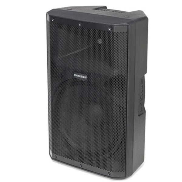 Samson Audio 400W/38cm Active 2-Way Speaker/Loudspeaker w/ Bluetooth/XPD Black