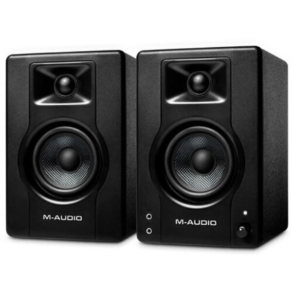 M-Audio BX3 D3 Powered Studio Monitors 3" Driver Desktop Speakers Pair Black