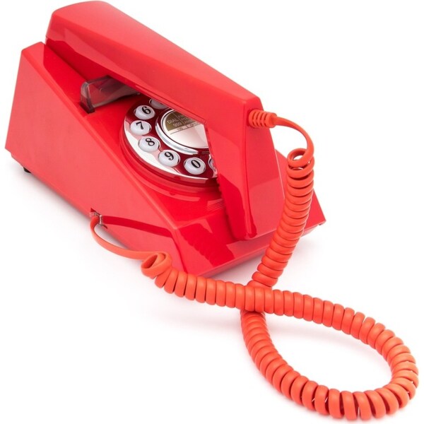 GPO Retro Trim Phone Push Button - Red