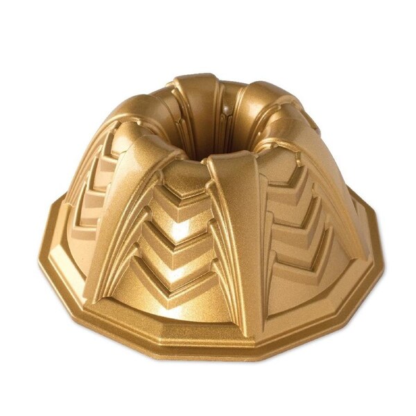 Nordic Ware Cast Aluminium Gold Marquee Bundt Pan 23cm