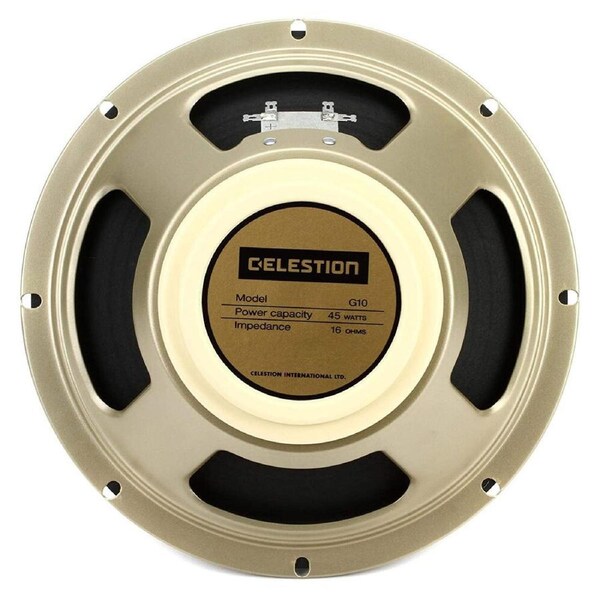 Celestion T6381 Classic Series 10"/45W Speaker 16ohm For Amplifier/Guitar Cream