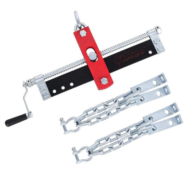 Fiernero 2000lb (907kg) Engine Crane Leveller - Crank-Adjustable Heavy ...