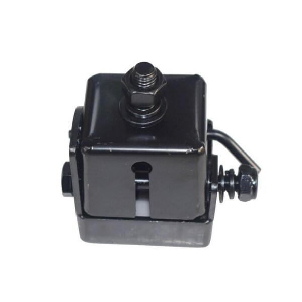 Black Antenna Mount Bracket Radio Folding Adjustable Fit Bull Bar Nudge Bar