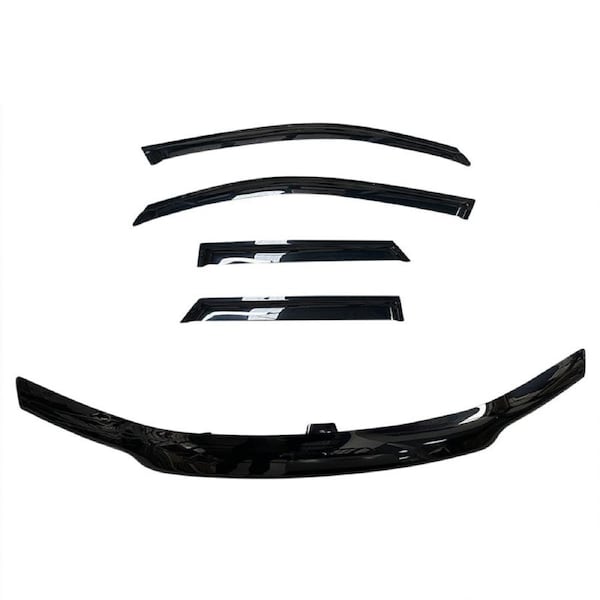 Tinted Bonnet Protector & Weathershields for Ford Territory 2004-2010