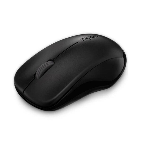 Rapoo 1620 Wireless 2.4GHz Entry Level Optical Mouse For PC/Laptop Computer BLK