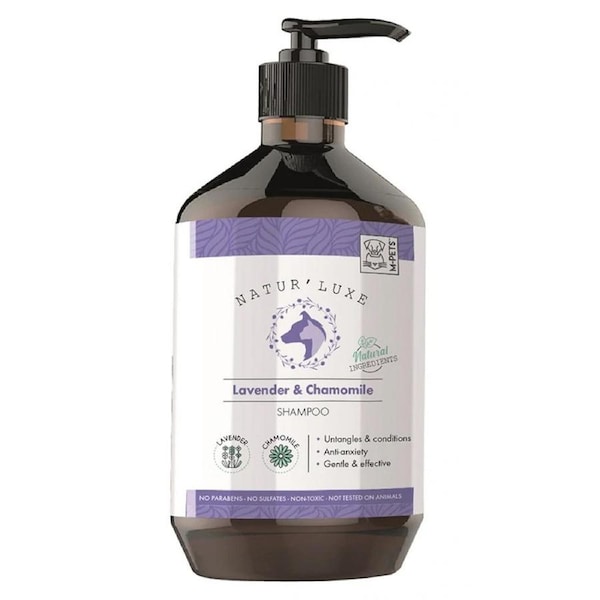 M-Pets 500ml Lavender/Chamomile Pet/Cat/Dog Untangling Hydrating Shampoo Cleaner