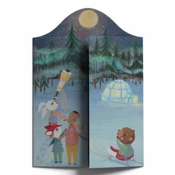 Snowy Scandi Advent Calendar