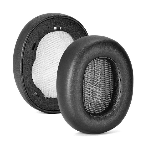 Black Replacement Cushion Ear Pads for JBL Live 650 660 650BTNC 660NC E65 E65BTNC Wireless Over-Ear Headphones