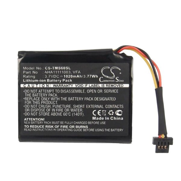 Replacement Battery for TomTom Start 52 60 4EN62 Via1605 Via 52 4AP54 AT5 VFA VF6F AHA11111003 GPS Navigation
