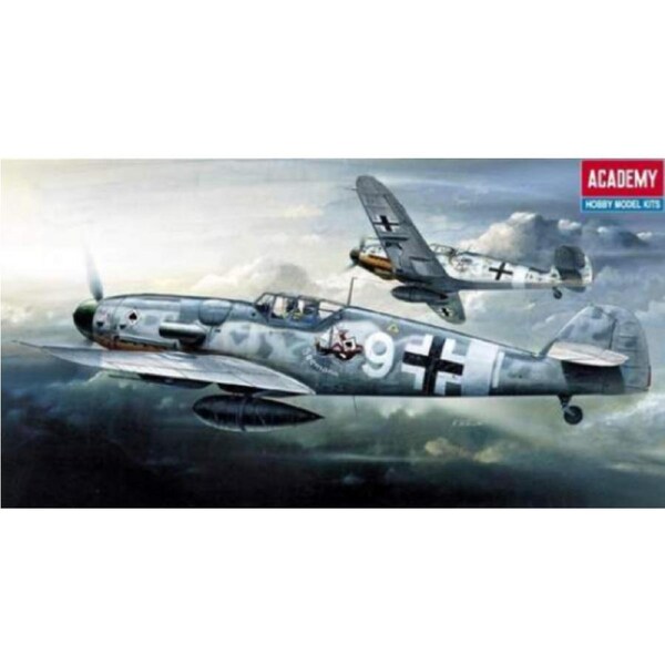 Academy 1/72 Messerschmitt BF109G-6 Plastic Model Kit [12467]