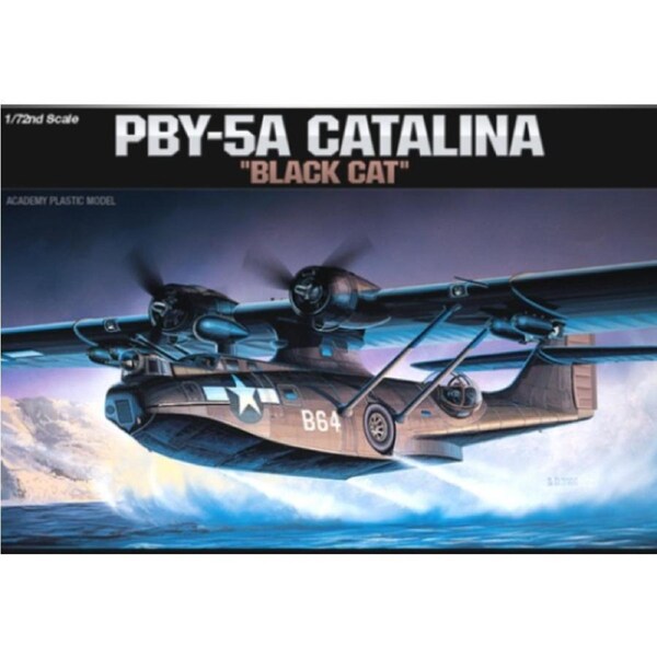 Academy 1/72 PBY-5A Catalina Plastic Model Kit *Aus Decals* [12487]