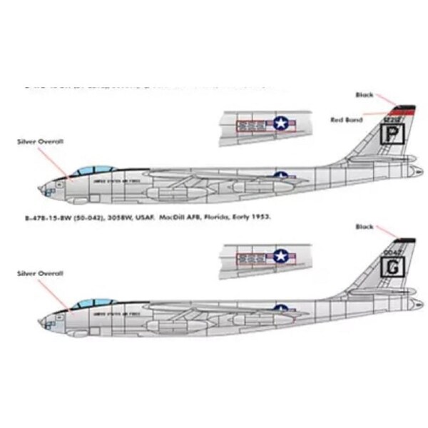 Academy 1/144 USAF B-47 "306th BW(M)" [12618]