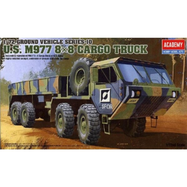 Academy 1/72 M997 8X8 Oshkosh Plastic Model Kit [13412]
