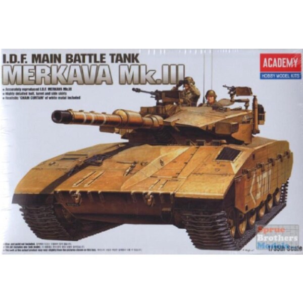 Academy 1/35 I.D.F. Merkava Mk III Plastic Model Kit [13267]