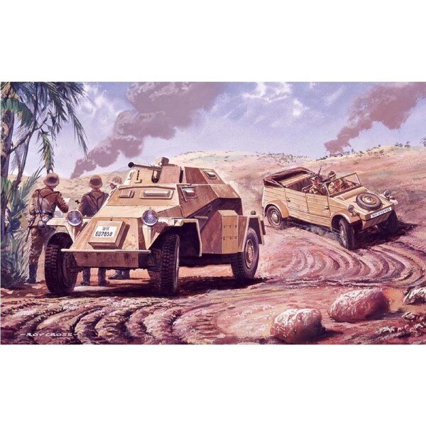 Airfix 1/76 German Reconnaisance Set Plastic Model Kit