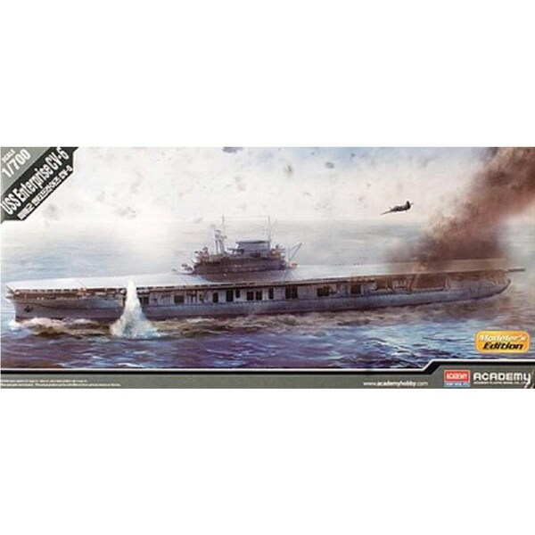 Academy 1/700 USS Enterprise CV-6 Modeler's Edition Plastic Model Kit [14224]