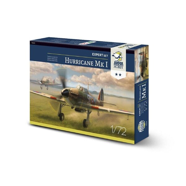 Arma Hobby 1/72 Hurricane Mk I Expert Set Plastic Model Kit [70019]