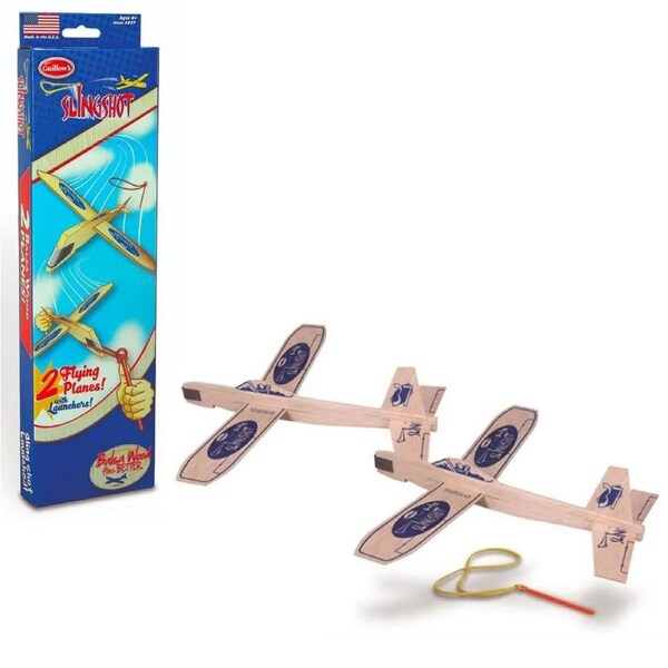 Guillow's Slingshot Twin Pack Balsa Glider