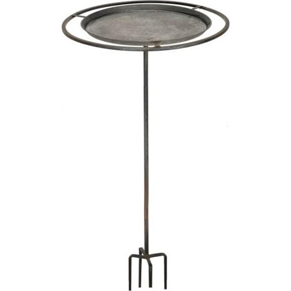 Bird 45cm Standing Pet Feeder Station w/ Stake Zinc Home/Backyard Garden Outdoor