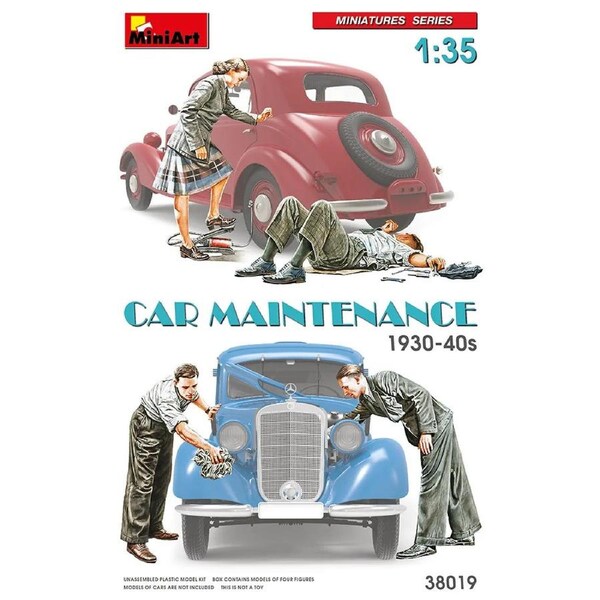 Miniart 1/35 Car Maintenance 1930-40s