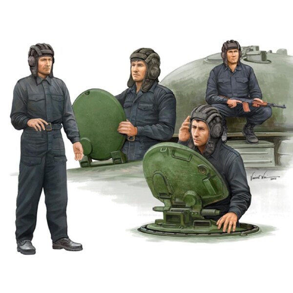 Trumpeter 1/35 Soviet Tank Crew