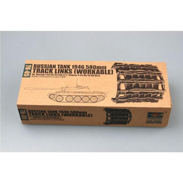 Trumpeter 1/35 A/TRACK 1946 T- 55 SERIES 02035 Plastic Model Kit