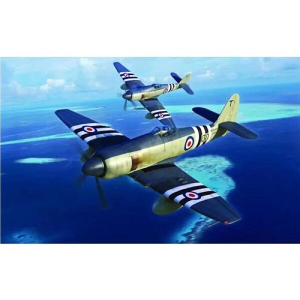 Trumpeter 1/48 Hawker Sea Fury FB.11 *Aus Decals*
