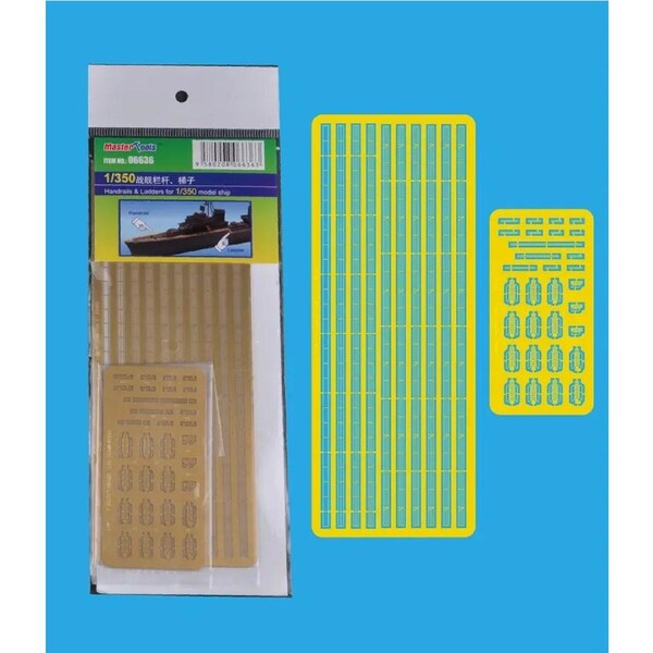 Trumpeter 1/350 Handrails & Ladders for 1/350 model ship