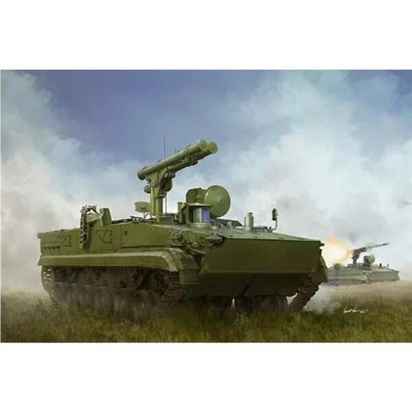 Trumpeter 1/35 Russian 9P157-2 Khrizantema-S Anti-tank system 09551 Plastic Model Kit