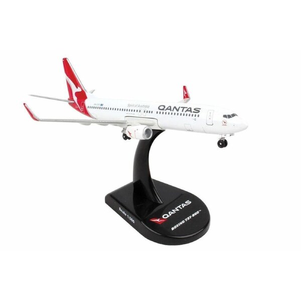 Postage Stamp 1/300 QANTAS B737-800 "Alice Springs" VH-VYE Diecast Aircraft