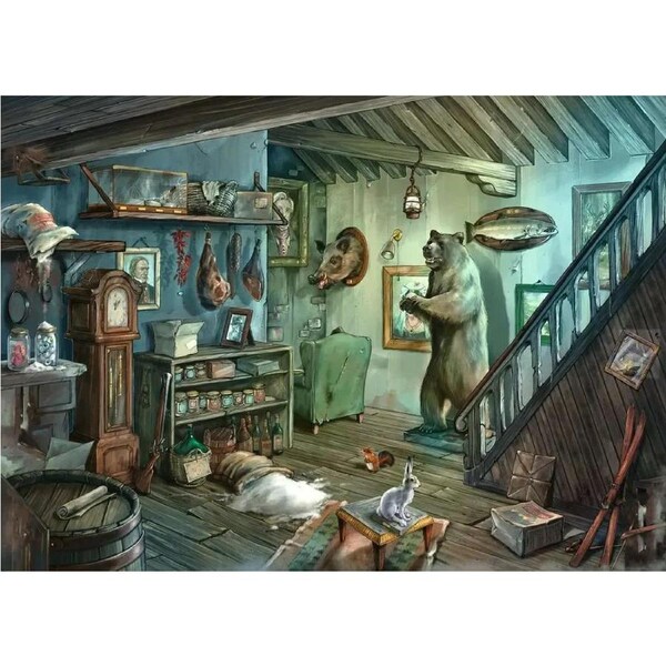 Ravensburger ESCAPE 8 The Forbidden Basement 759pc Jigsaw Puzzle