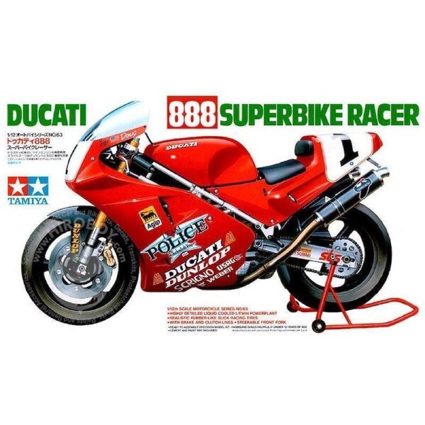 Tamiya 1/12 Ducati 888 Superbike 14063