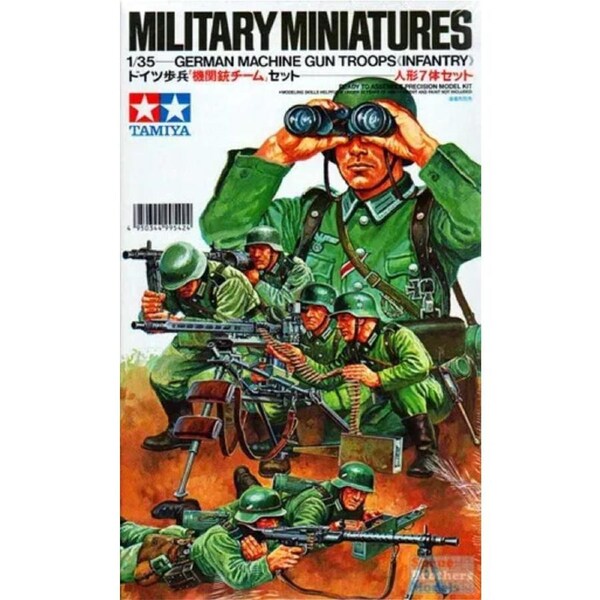 Tamiya 1/35 German Machine Gun Troops 35038