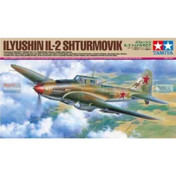 Tamiya 1/48 Ilyushin IL-2 Sturmovik 61113