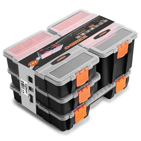 Kendo Tool Box Set With Storage Compartments 4 Piece