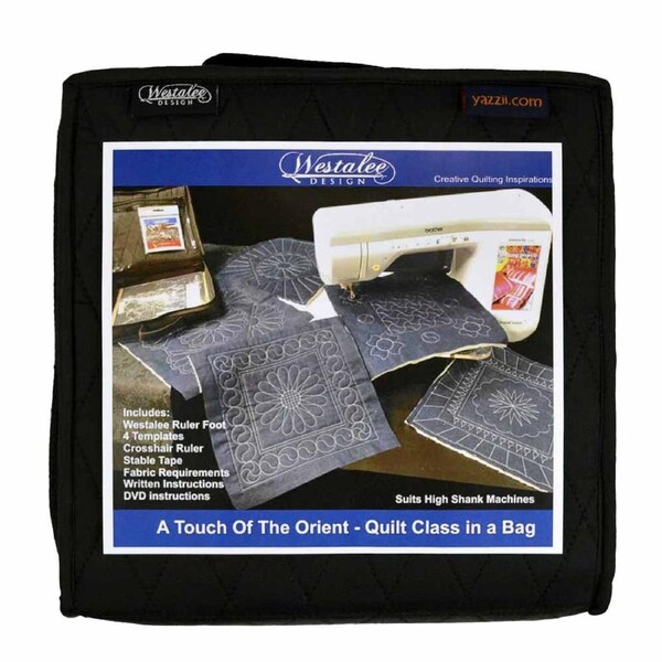 Westalee Quilting Patchwork Templates High Shank Orient Quilt Class in a Bag