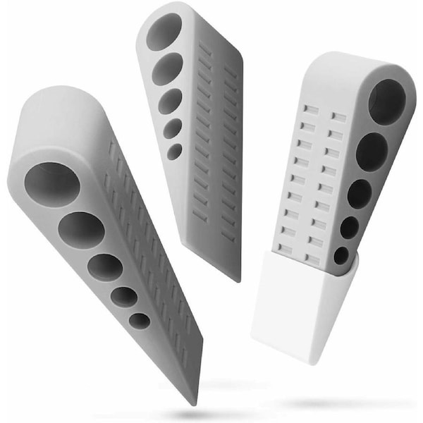 Thermoplastic Elastomers Rubber Door Stopped Wedge Grey